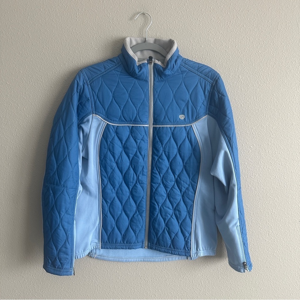 Pearl Izumi Blue Puff Quilted Lightweight Jacket XL